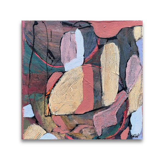 “Touchdown” 8x8 on canvas