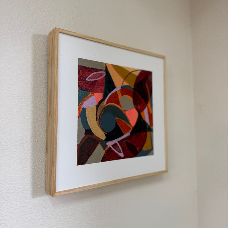 Abstract Painting 12x12 Wanford Sigh Society