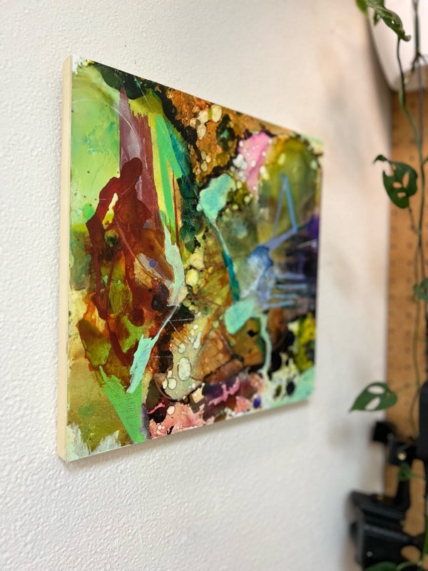 “Foster Feelings" Original abstract painting by Kasey Wanford
