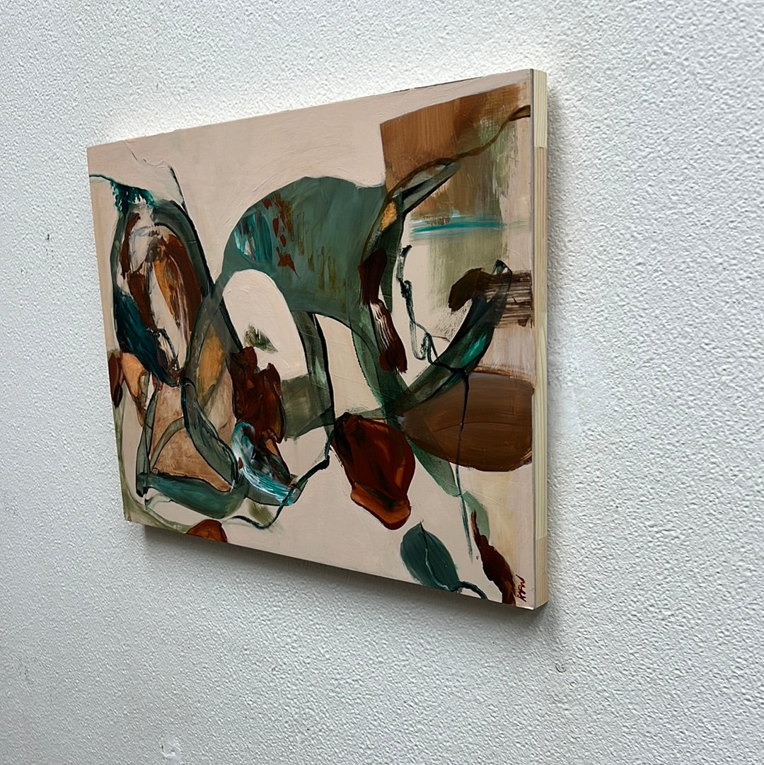 “Possible Outcomes” an original painting by Kasey Wanford