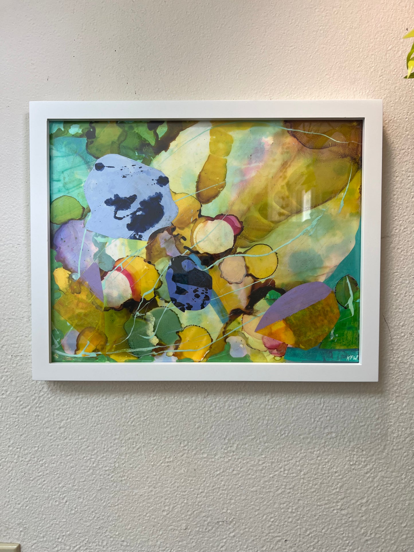 “Heart Like a Bouncy House" original art by Kasey Wanford