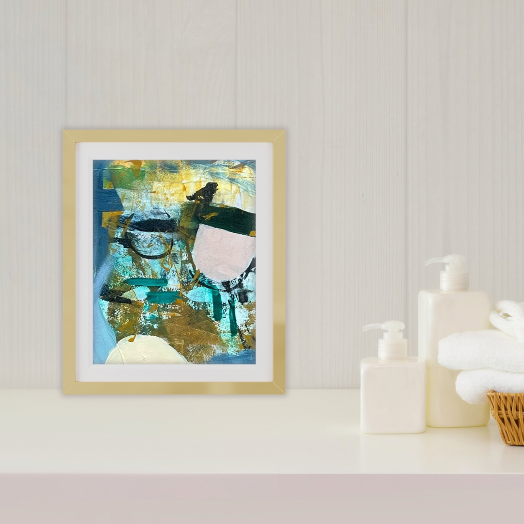 “Handhold” an original painting by Kasey Wanford