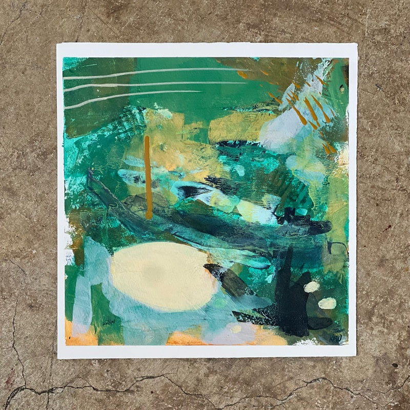"Tidepool" original painting by Kasey Wanford