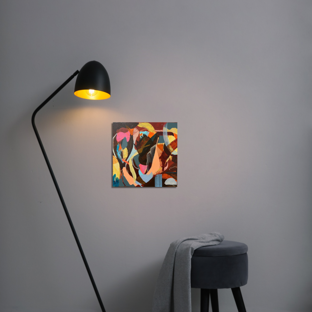 “Shadow on a Stage” original painting by Kasey Wanford