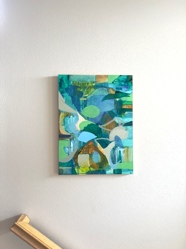 Float Acadamy Original Abstract Painting by Kasey Wanford