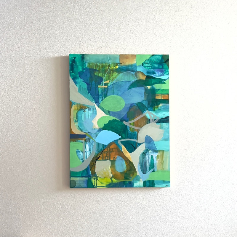 Float Acadamy Original Abstract Painting by Kasey Wanford