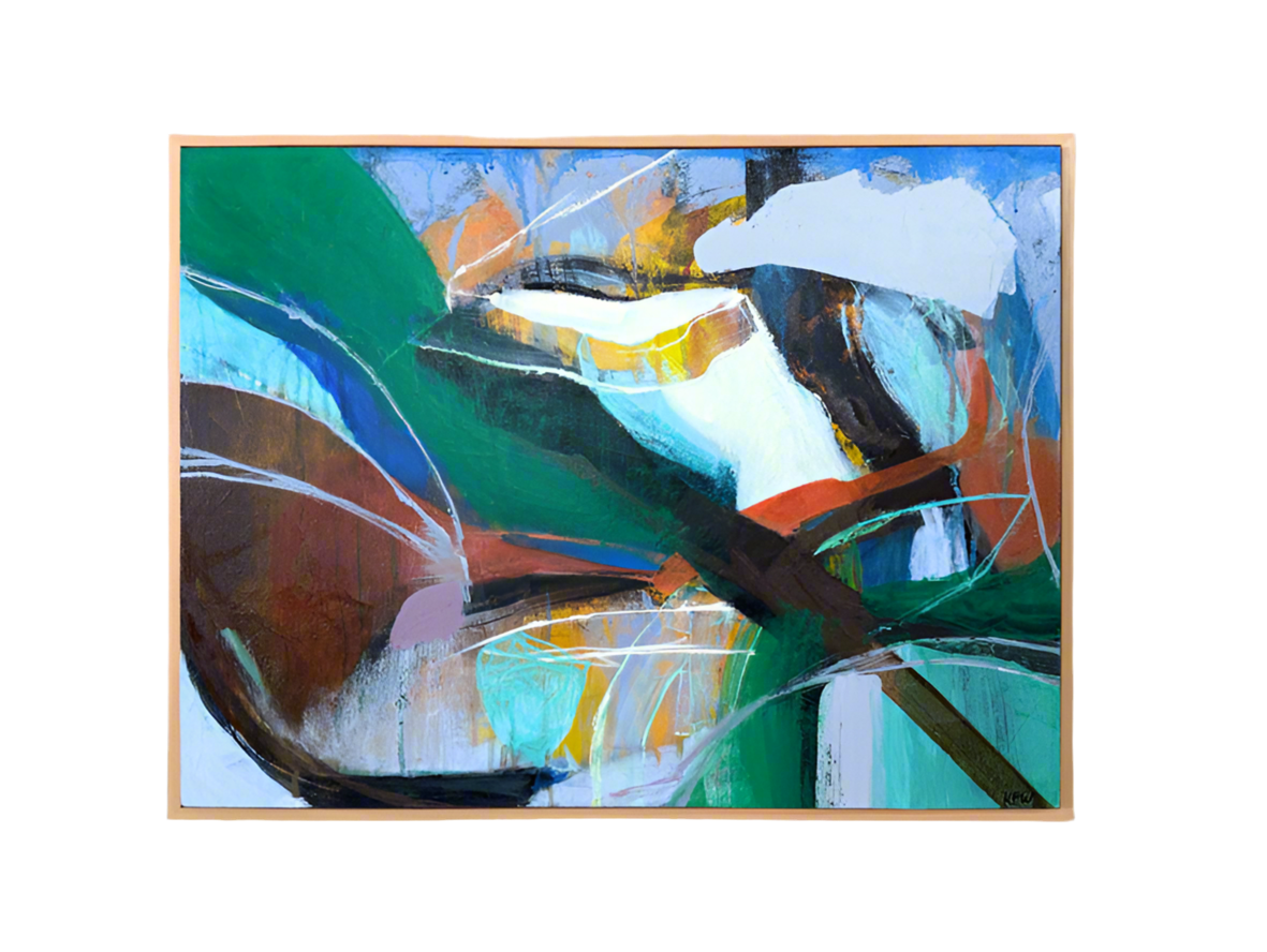 “It’s the Hope That Kills You” an Original Abstract Painting by Kasey Wanford