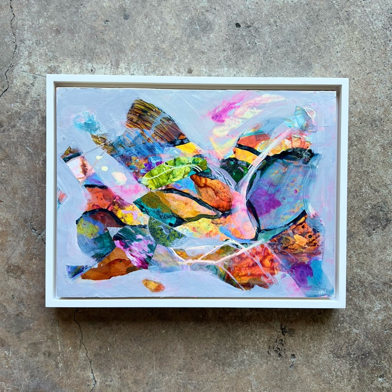 “Running Feral" original painting by Kasey Wanford