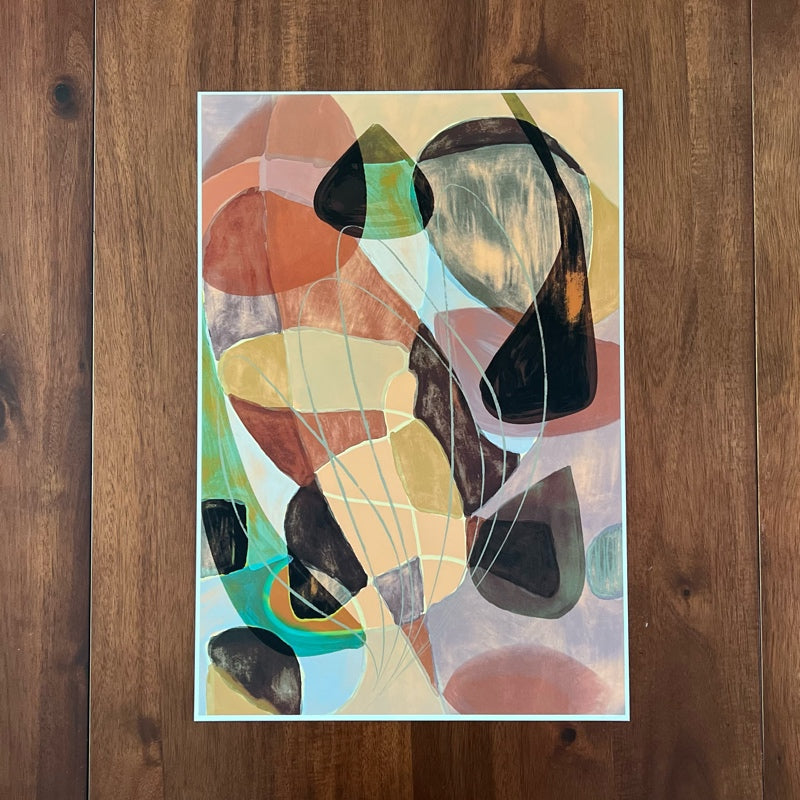 “Anecdotal” by Kasey Wanford limited fine art print 13x19