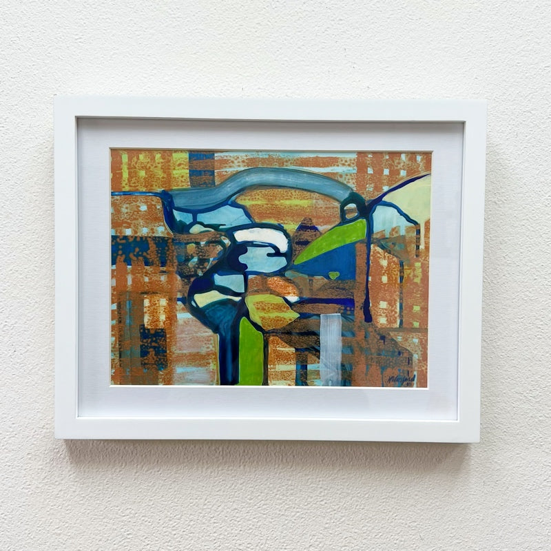 "Intersection" original painting by Kasey Wanford