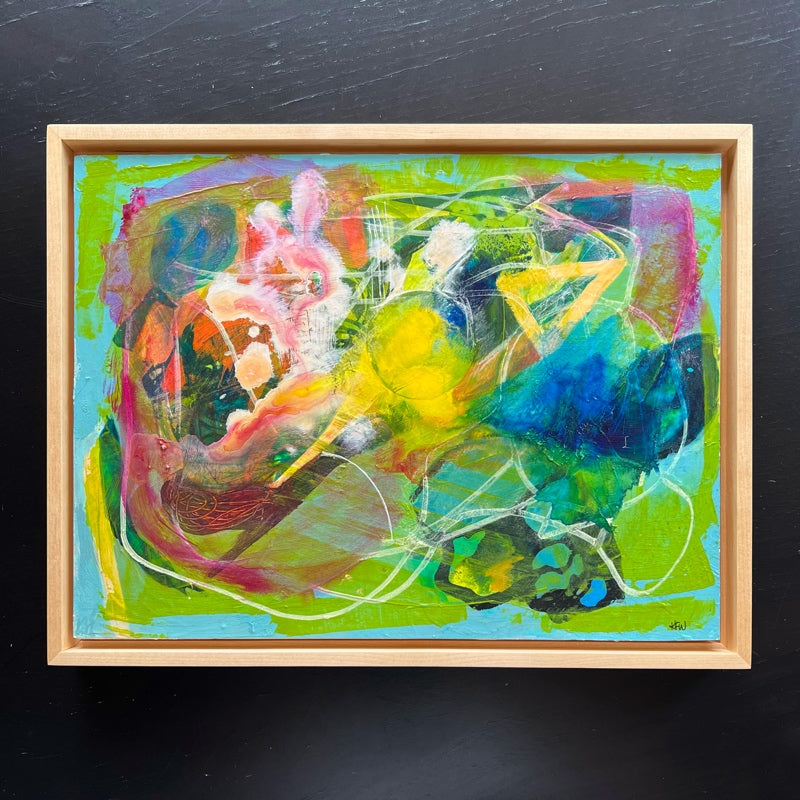 "Your Place in Space" original painting by Kasey Wanford