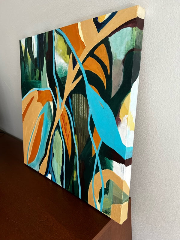 "We're in Oregon Now" original painting by Kasey Wanford