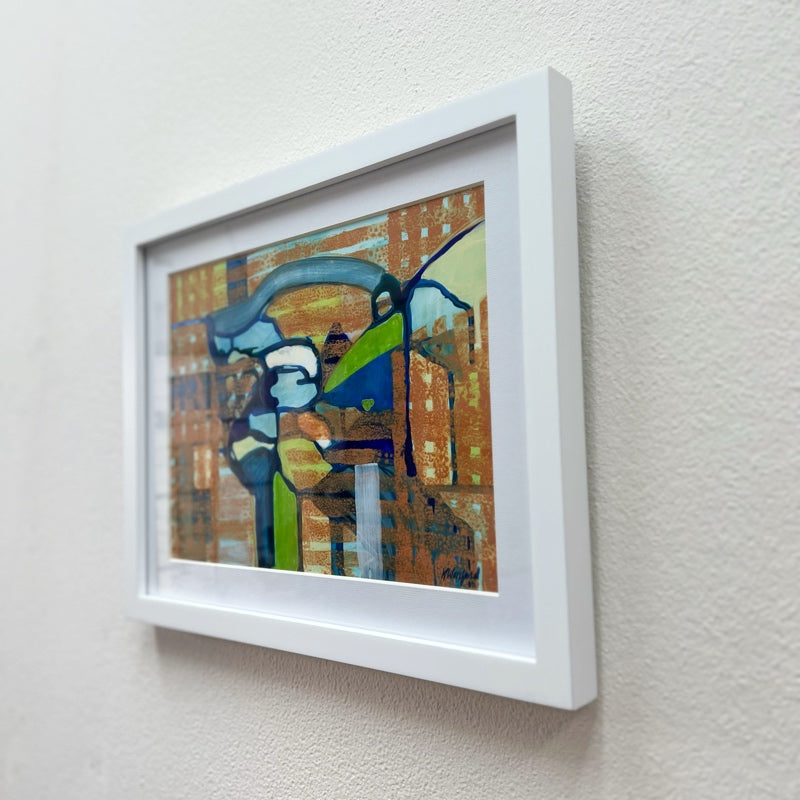 "Intersection" original painting by Kasey Wanford