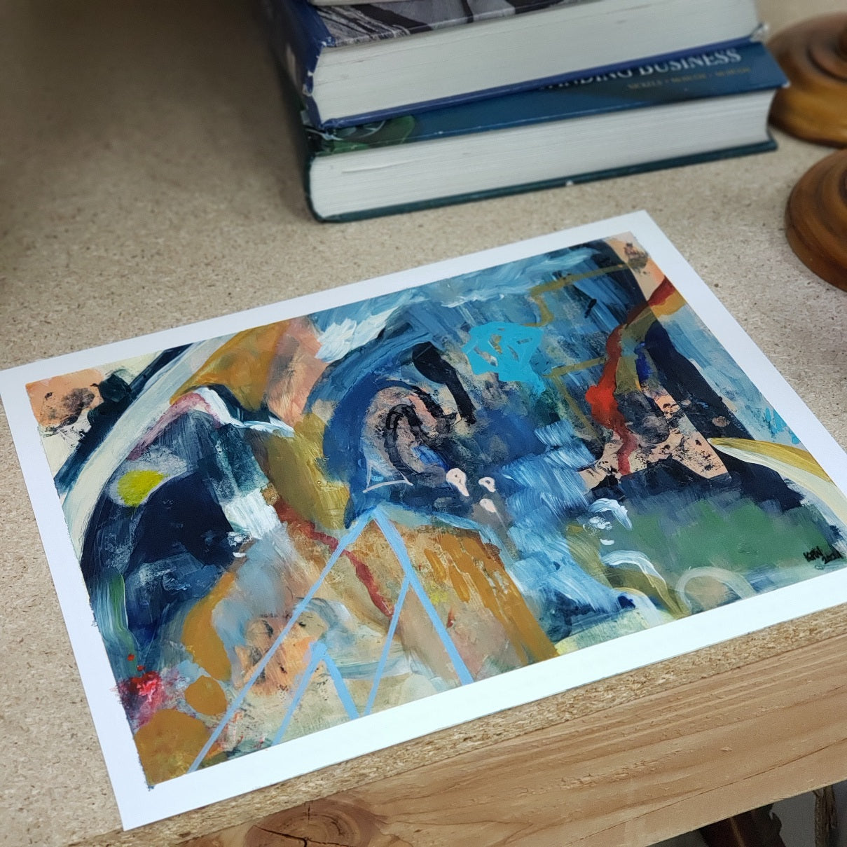 ”1987" original painting by Kasey Wanford