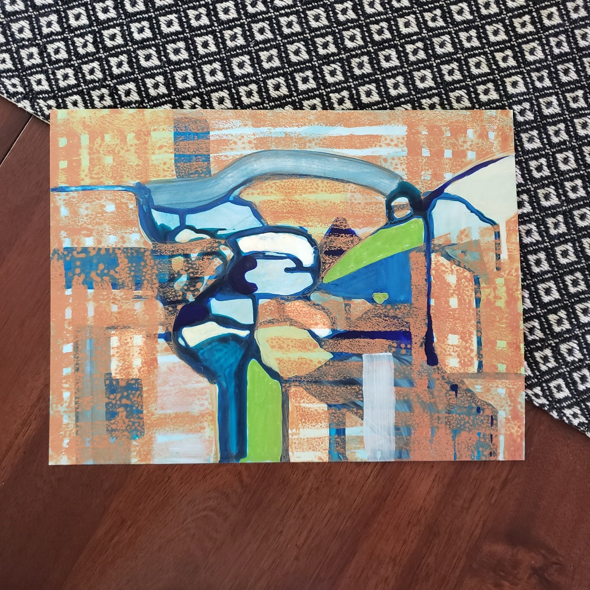 "Intersection" original painting by Kasey Wanford