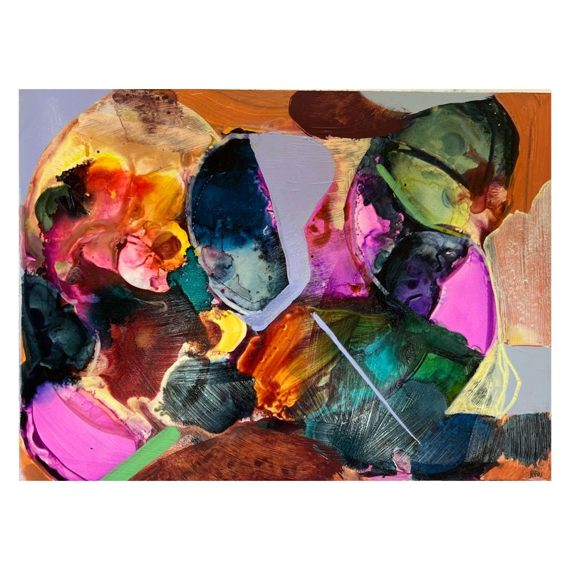 "Frequent Reflector" original painting by Kasey Wanford
