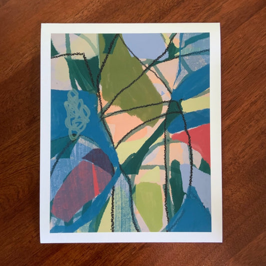 "Reticulated Heart" by Kasey Wanford. Signed and numbered print.