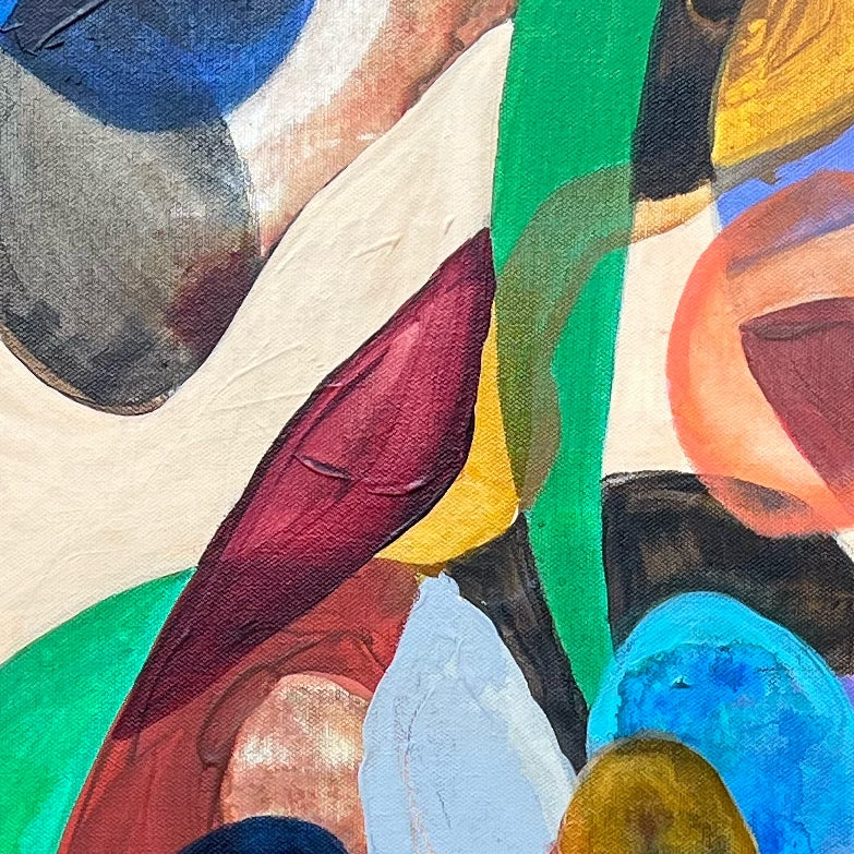 “Sending You Good Vibes” original painting by Kasey Wanford