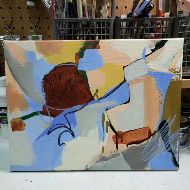 "Imagine It” Original painting by Kasey Wanford 12x16