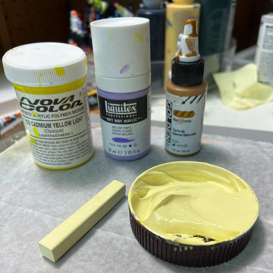 Different paint brands to make yellow