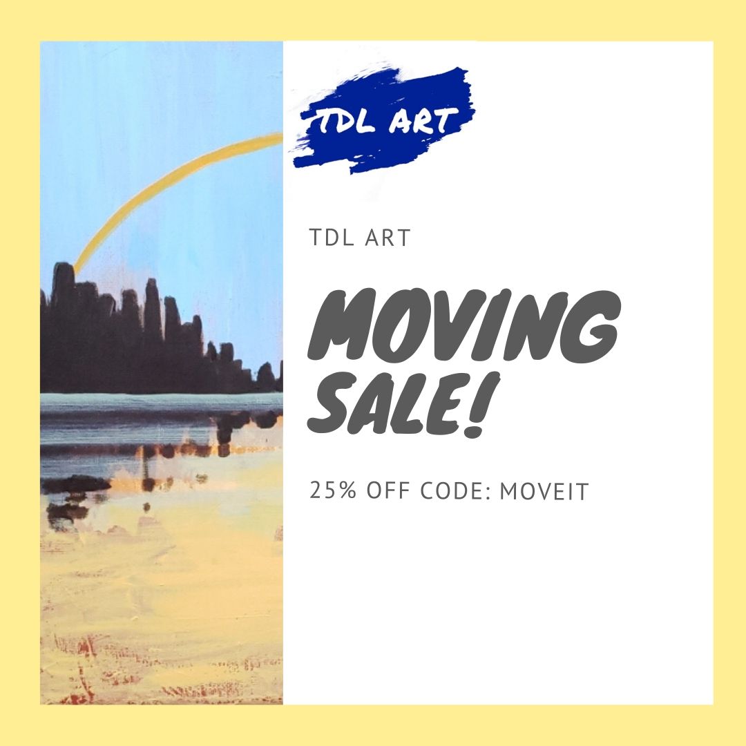 Take advantage of my moving with a sale!
