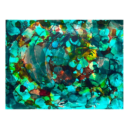 “Looking-Glass River" original art by Kasey Wanford