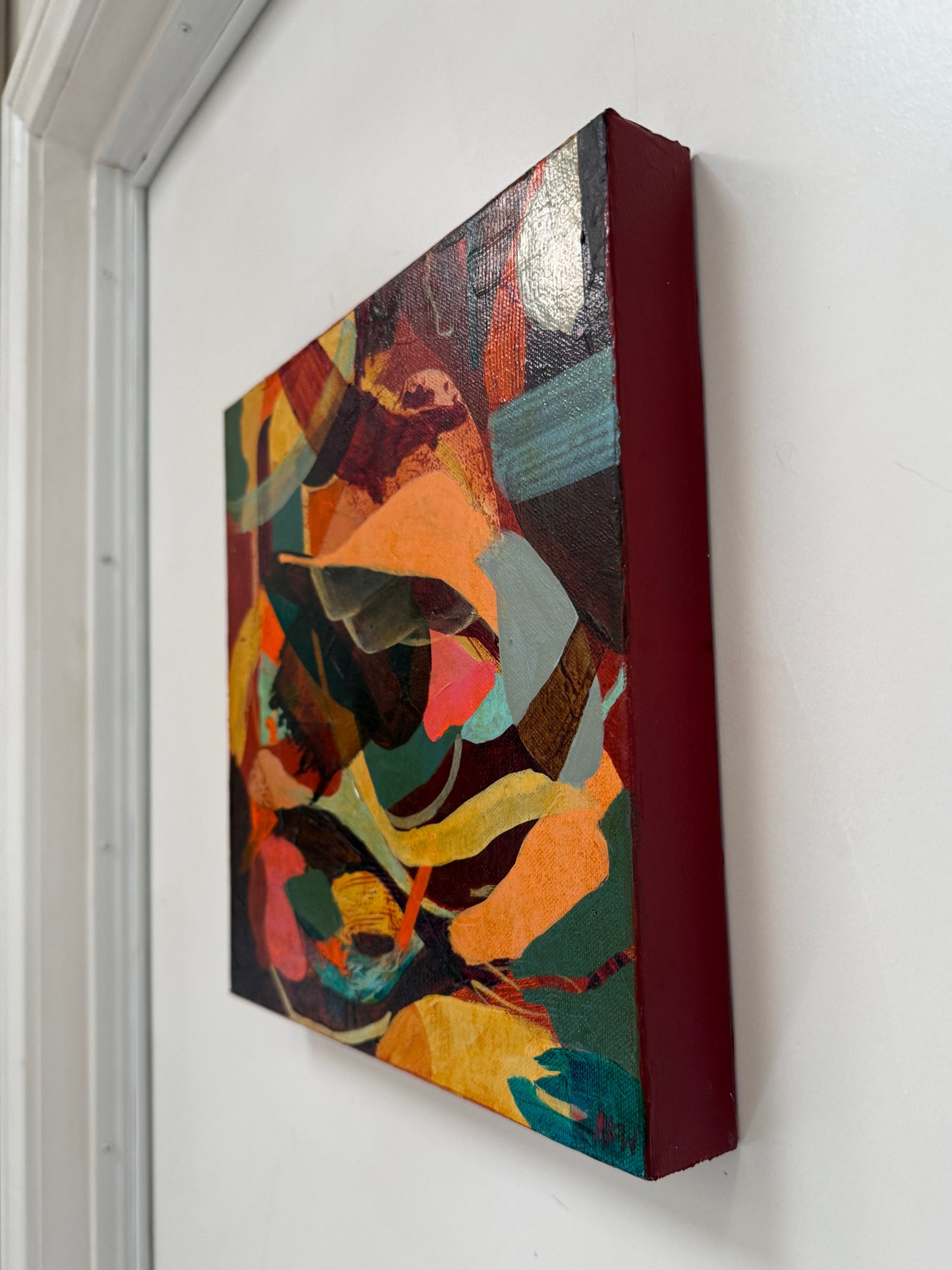 “Shadow on a Stage” original painting by Kasey Wanford