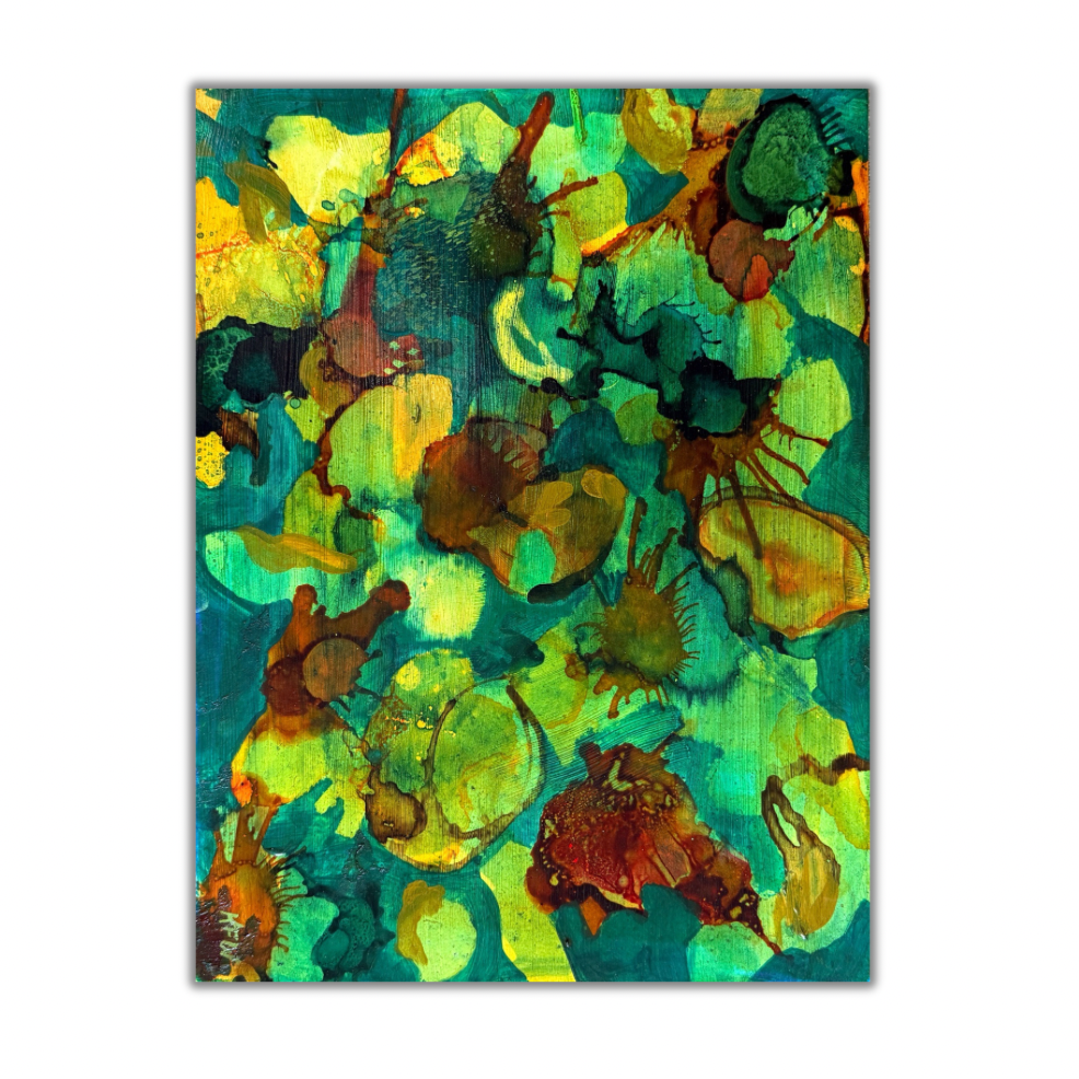 "Calpico Mango" original painting by Kasey Wanford