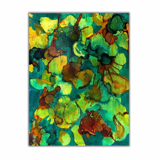 "Calpico Mango" original painting by Kasey Wanford