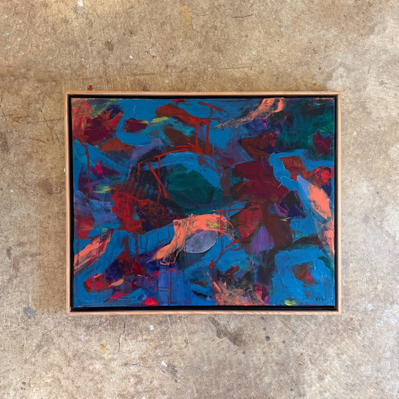 “Hold That Thought” original painting by Kasey Wanford