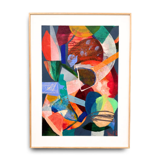 “Layercake” an Original Abstract Painting by Kasey Wanford