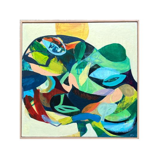 "Cortex" Original Abstract Art by Kasey Wanford