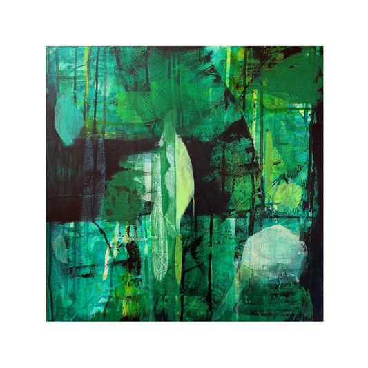 “Listening Skills” Original Abstract Painting by Kasey Wanford