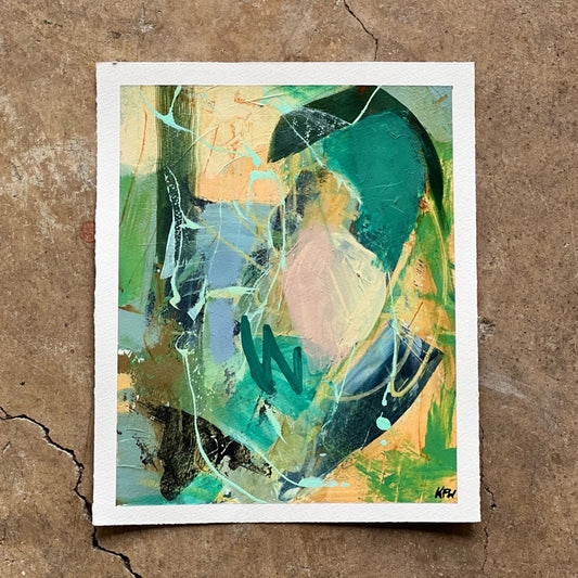 “Wanderlust" original painting by Kasey Wanford