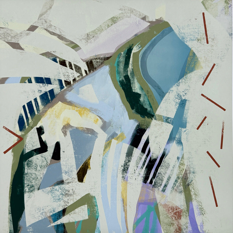 Good Dog 12×12 fine art print by Kasey Wanford – square wall décor