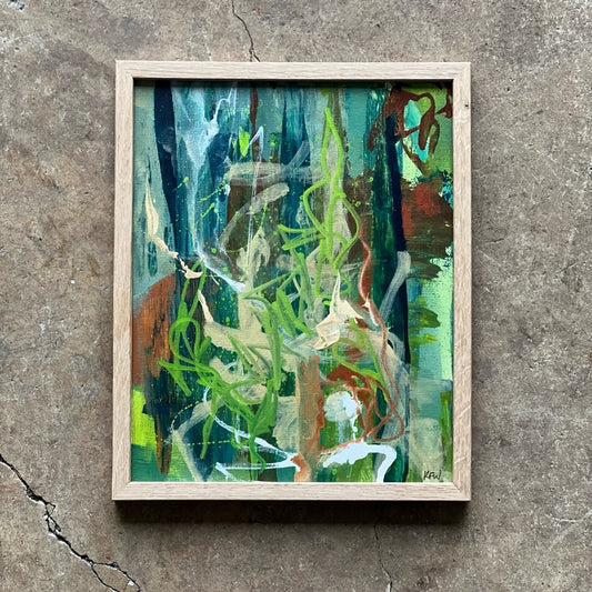 “Summer Thoughts" original painting by Kasey Wanford