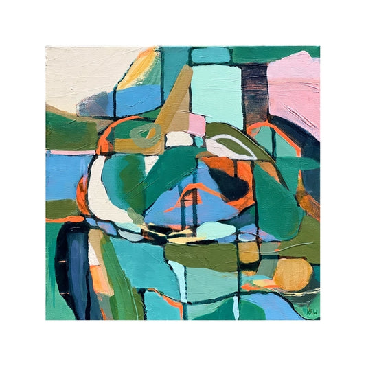 “Designated Discorse” original painting by Kasey Wanford