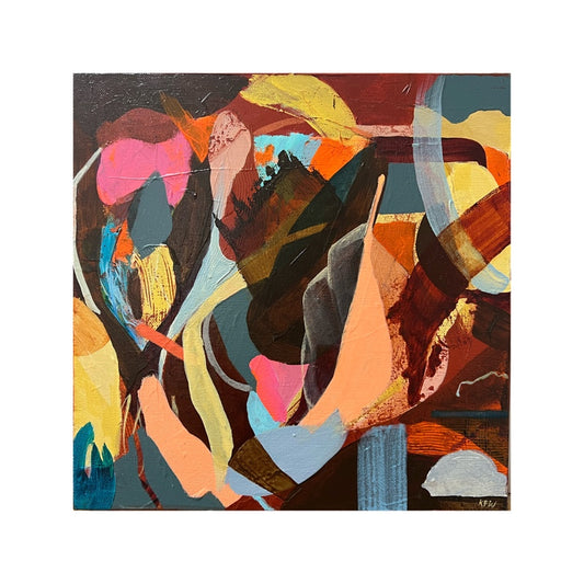 “Shadow on a Stage” original painting by Kasey Wanford