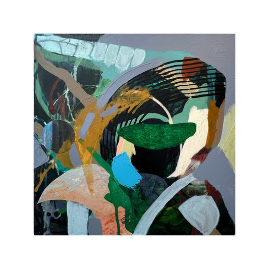 “Signs of Life” An original abstract painting by Kasey Wanford