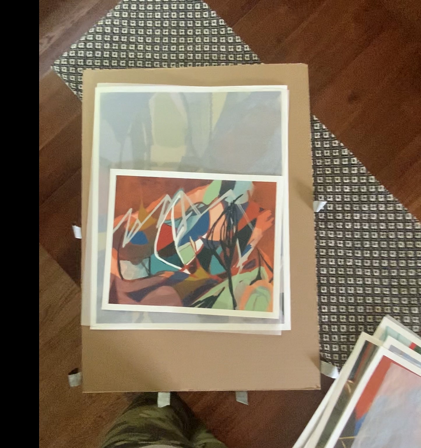 "Mountain Song" Limited Edition Abstract Fine Art Print, 11×14