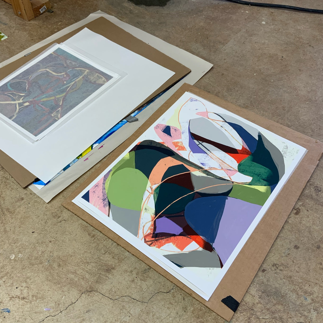 "Errant Parallel" Limited Edition Abstract Fine Art Print, 16×20