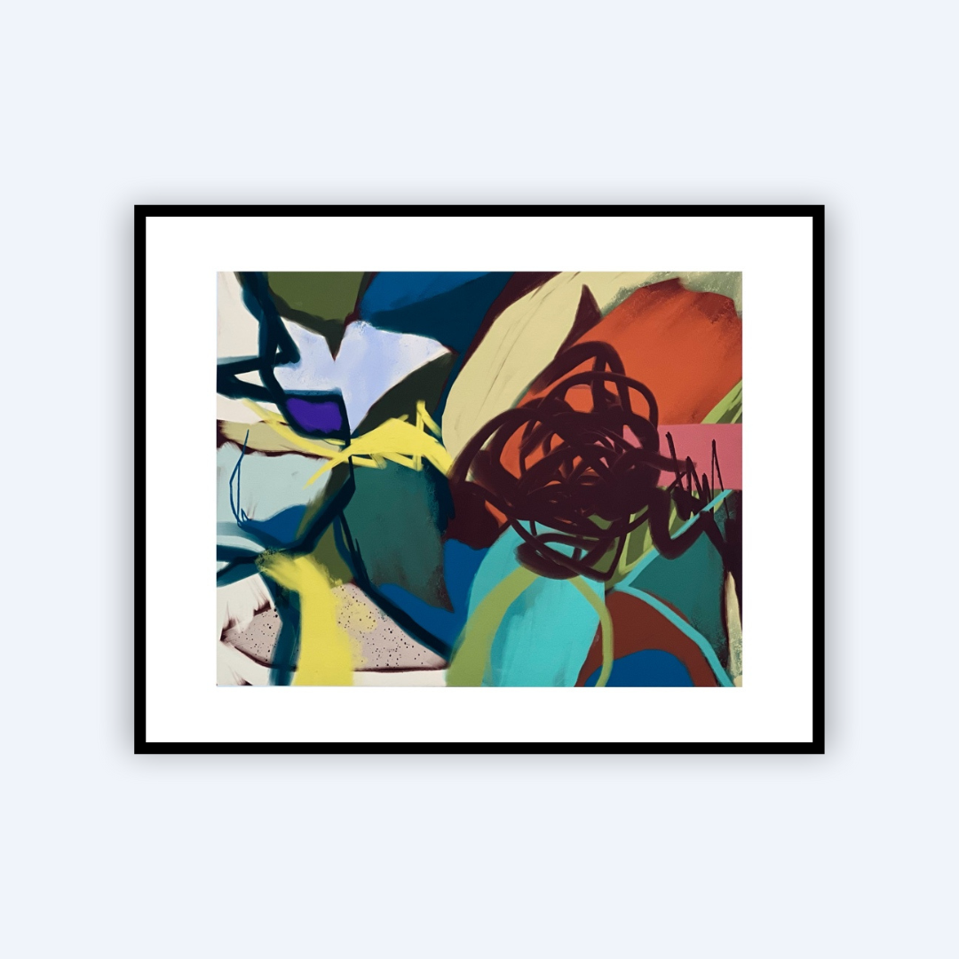 "Keep Her Safe" Limited Edition Abstract Fine Art Print, 16×20