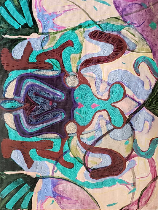 "Mantra" original painting by Kasey Wanford