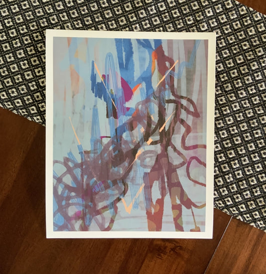 "Mother's Day" abstract by Kasey Wanford. Signed and numbered print