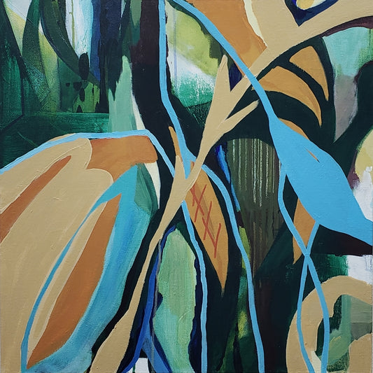 "We're in Oregon Now" original painting by Kasey Wanford