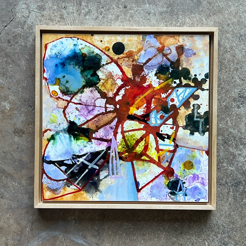“Butterfly" Original abstract painting by Kasey Wanford