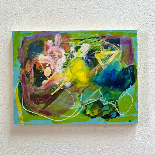 "Your Place in Space" original painting by Kasey Wanford