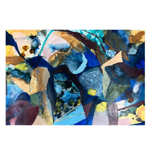 "Story Abridged" original art by Kasey Wanford